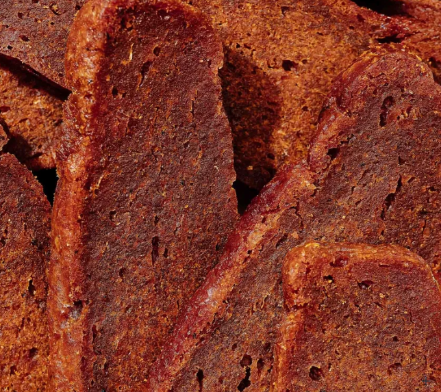 Alaskan Salmon Treats close-up texture