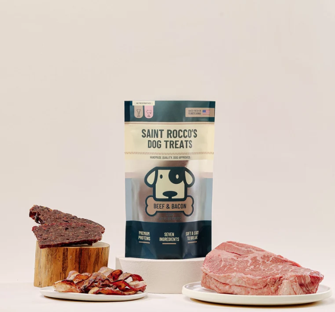 Beef & Bacon package with raw beef and bacon ingredients